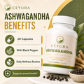 Ceyura Ashwagandha with Black Pepper